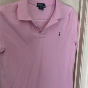 Boys Pink Polo Shirt